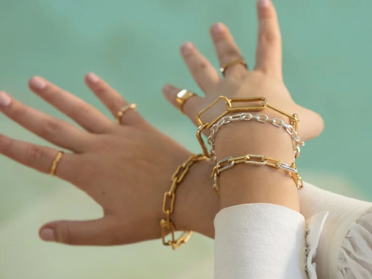 14. Simple Gold or Silver Jewelry​