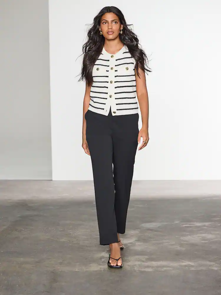 4. Black or Navy Tailored Trousers​