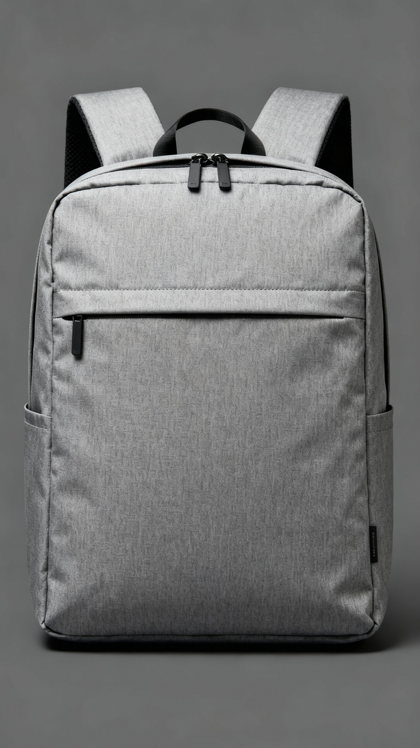 Tech backpack in water-resistant nylon, padded laptop pocket, minimal branding