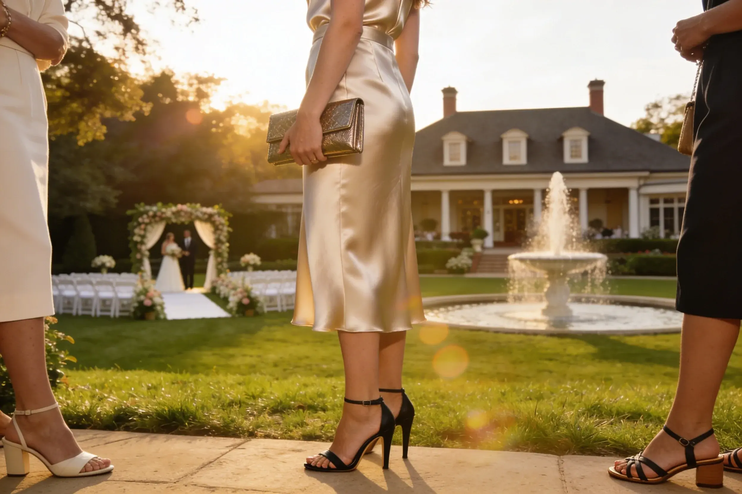 What to Wear to a Country Club Wedding ( 10 Chic Guest Elegant Women Outfit Guide) Secrets