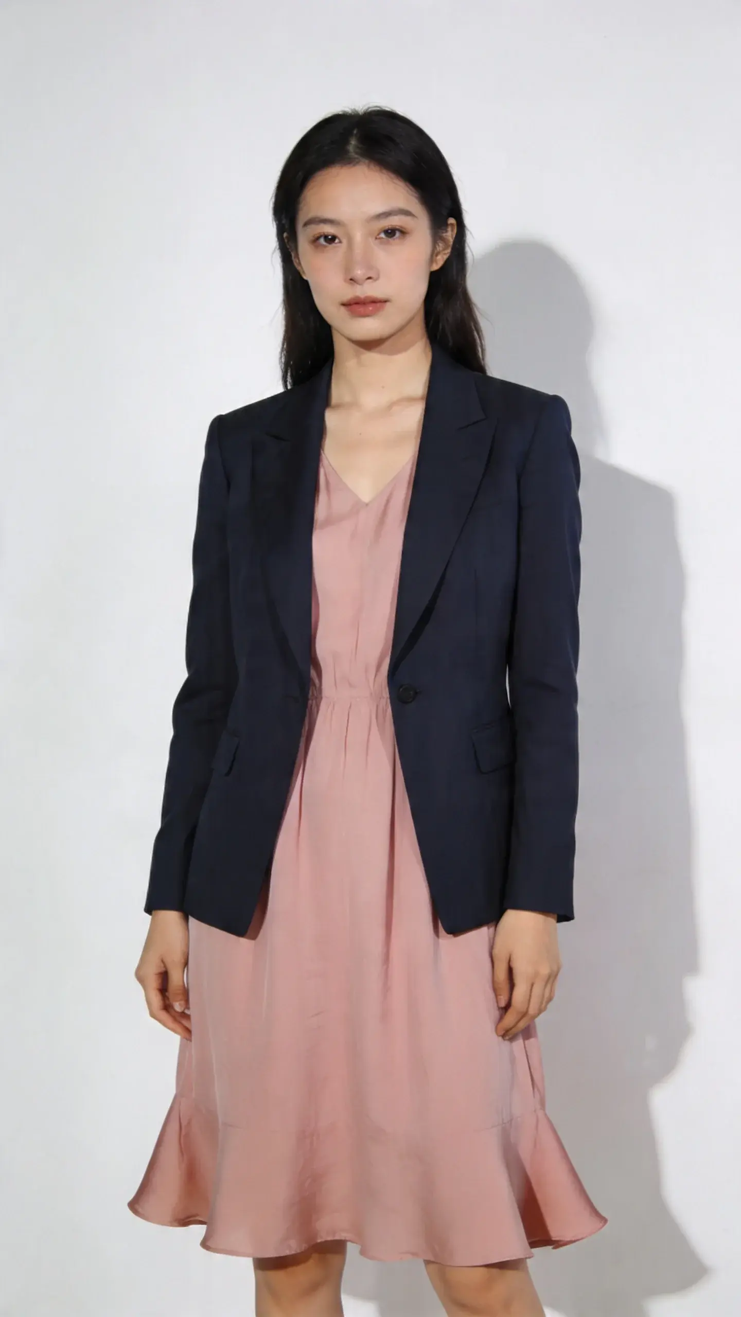 High-quality photo representing: 1. The Power Blazer + Easy Dress Duo That Always Delivers