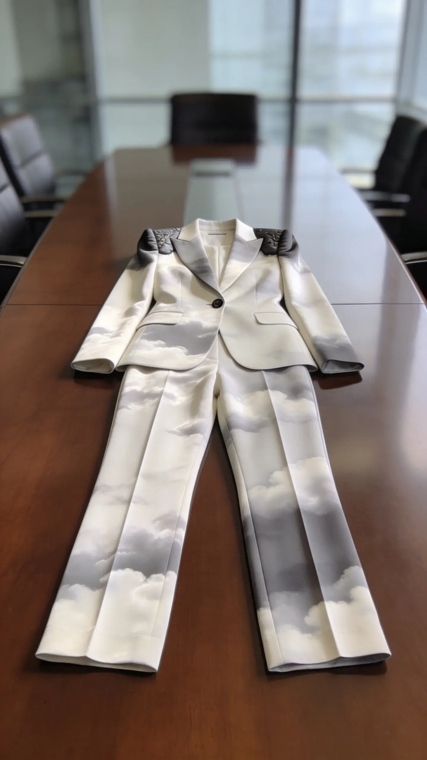 High-quality photo representing: 1. Cloud-Soft Matching Set That Looks Boardroom-Ready
